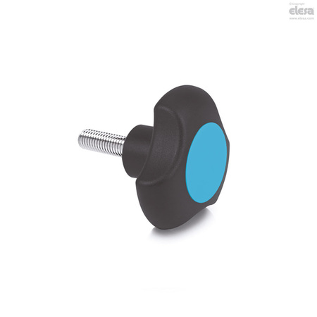 ELESA Threaded stud, VTT.50-C-p-M8x30-C5 VTT-C-p